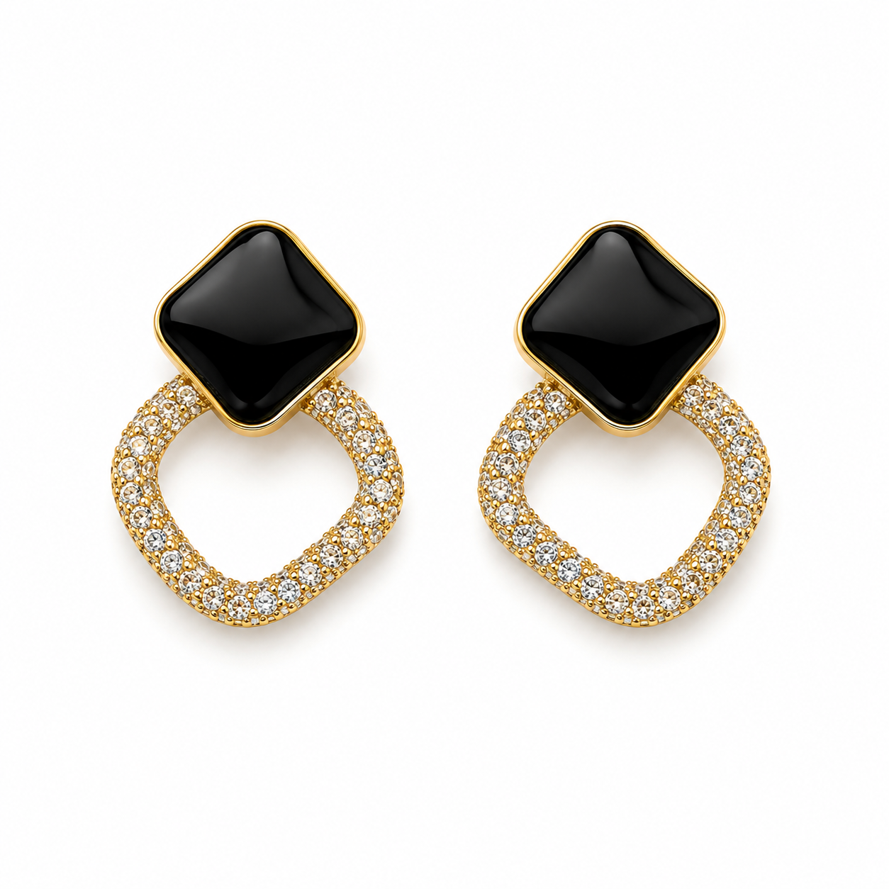 Midnight Luxe Drop Earrings