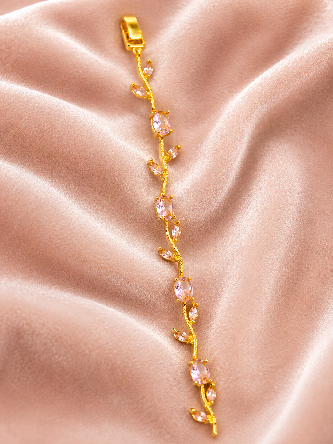 Ruby Bloom Bracelet